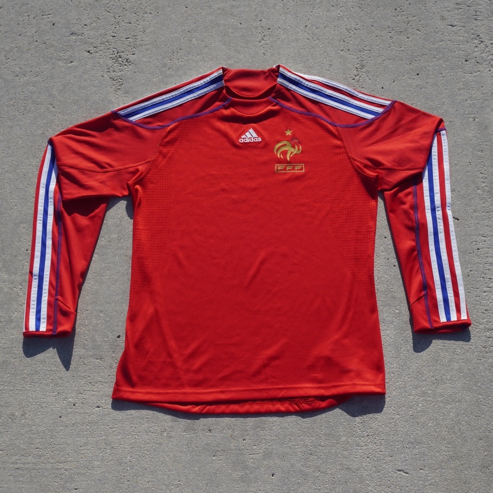 Rare Adidas 2009 France Goalkeeper Soccer Jersey